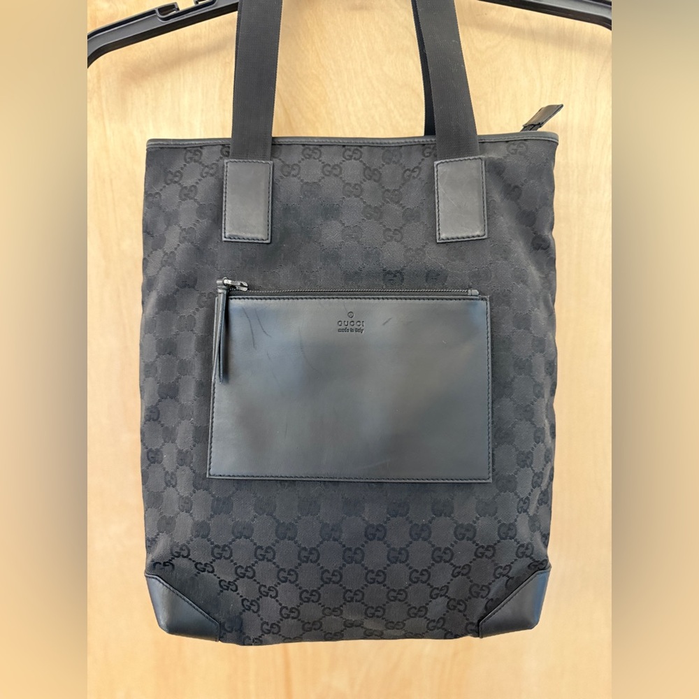 Vintage Gucci Tom Ford Era GG Canvas Tote - Picture 6 of 12